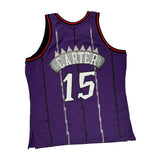 Toronto Raptors Mitchell & Ness #15 Carter Jersey - XL Purple Polyester