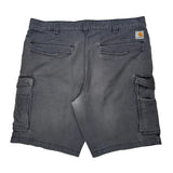 Carhartt Cargo Shorts - 38W 10L Gray Cotton Blend