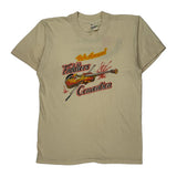 Memphis In May International Festival 1982 Screen Stars Single Stitch T-Shirt - Medium Cream Cotton Blend