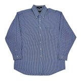 Tommy Hilfiger Checked Shirt - Large Blue Cotton