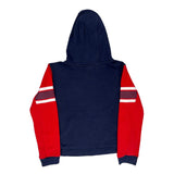 Age 10-12 New England Patriots Nfl Football Hoodie - Medium Navy Cotton