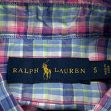 Ralph Lauren Checked Shirt - Small Multicoloured Cotton