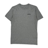 Responsibili-Tee Patagonia T-Shirt - Large Gray Cotton Blend