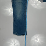 True Religion Wide Leg Jeans - 40W 30L Blue Cotton