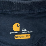 Carhartt Sweatshirt - 2XL Navy Cotton