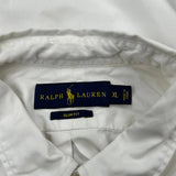 Ralph Lauren Slim Fit Shirt - XL White Cotton
