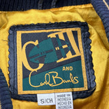 Vintage Green Bay Packers Carl Banks Nfl Leather Jacket - Small Black Leather