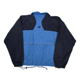New Balance Windbreaker - Large Blue Nylon
