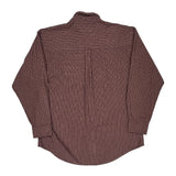 Chaps Ralph Lauren Checked Shirt - Large Brown Cotton