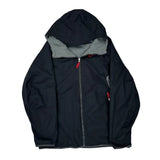 Nike Windbreaker - XL Grey Polyester