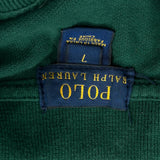 Age 7 Polo By Ralph Lauren Polo Shirt - XS Green Cotton