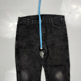 Dickies Double Knee Jeans - 37W 31L Black Cotton