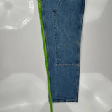 Carhartt Double Knee Carpenter Jeans - 34W 34L Blue Cotton