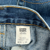 Levis Jeans - 38W 30L Blue Cotton