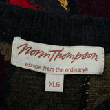 Norm Thompson Sweater - XL Multicoloured Cotton Blend