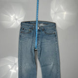 501 Levis Jeans - 32W 30L Light Wash Denim
