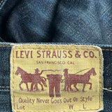 Levis Jeans - 33W 32L Dark Wash Denim