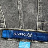 Phys. Sci Denim Shorts - 30W 11L Grey Cotton