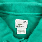 Lacoste Polo Shirt - 3XL Green Cotton
