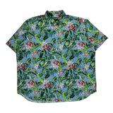 Ralph Lauren Floral Hawaiian Shirt - 2XL Multicoloured Cotton