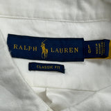 Ralph Lauren Shirt - Large White Cotton