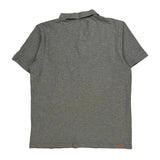 Puma Polo Shirt - Medium Grey Cotton
