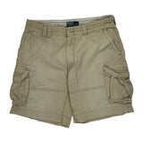 Polo By Ralph Lauren Cargo Shorts - 38W 9L Beige Cotton