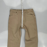 Wrangler Jeans - 30W 30L Beige Cotton