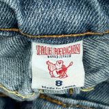 Age 8 True Religion Jeans - Small Blue Denim