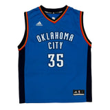 Oklahoma City Adidas Nba Jersey - Large Blue Polyester