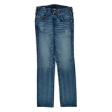 Made In Usa True Religion Jeans - 30W UK 8 Blue Cotton
