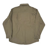 Prescott Tank Lines Carhartt Shirt - XL Khaki Cotton Blend