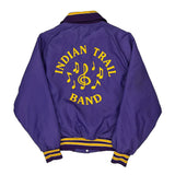 Indian Trail Band Holloway College Varsity Jacket - Medium Purple Polyester