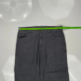 No Boundaries Carpenter Trousers - 36W 30L Grey Cotton