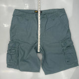 Lee Cargo Cargo Shorts - 36W 9L Grey Cotton