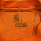 Relaxed Fit Carhartt T-Shirt - Medium Orange Cotton