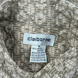 Liz Claiborne Short Sleeve Shirt - Medium Brown Viscose