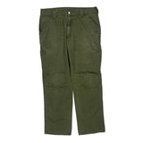 Dockers Carpenter Trousers - 34W 30L Green Cotton