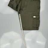 Levis Cargo Cargo Shorts - 35W 10L Green Cotton