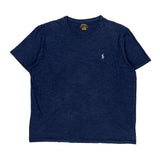 Polo By Ralph Lauren T-Shirt - Large Blue Cotton