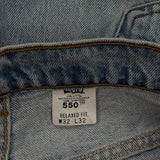 550 Levis Jeans - 32W 32L Light Wash Cotton