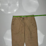 Unbranded Chinos - 36W 30L Beige Cotton