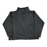 Age 2 Polo By Ralph Lauren 1/4 Zip - XS Grey Cotton