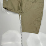 Dickies Cargo Shorts - 38W 11L Khaki Cotton