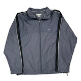 Nike Windbreaker - XL Gray Polyester