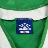 Umbro Football Shirt - XL Green Polyester