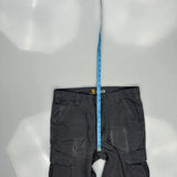 Carhartt Carpenter Trousers - 34W 32L Grey Cotton