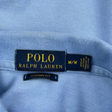 Polo By Ralph Lauren Polo Shirt - Medium Blue Cotton