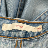 501 Levis Slim Fit Jeans - 29W US 6 Light Wash Cotton