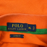 Polo Crest Custom Fit Polo By Ralph Lauren Polo Shirt - XL Orange Cotton